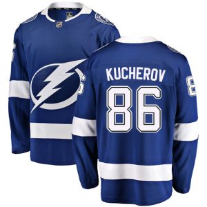 Kinder Tampa Bay Lightning Eishockey Trikot Nikita Kucherov #86 Breakaway Blau Fanatics Branded Heim